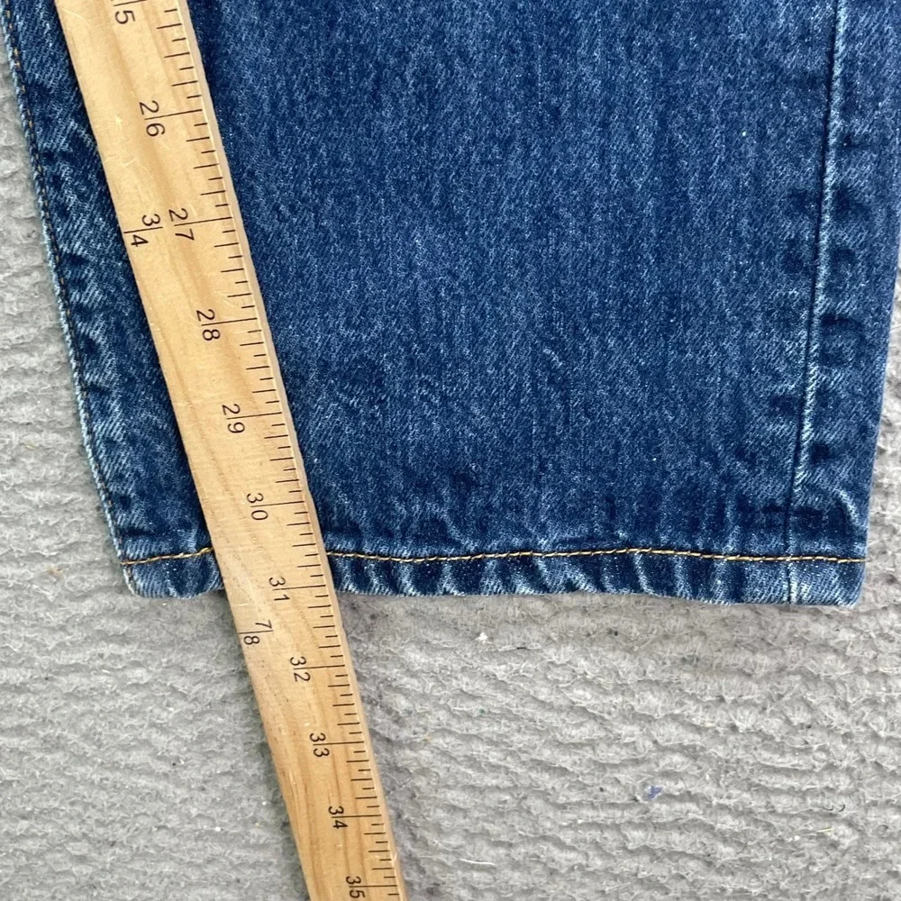 Levi's 501 Jeans‎ Mens 29x31 Blue Vintage Button Fly Moto Skate Denim Academia